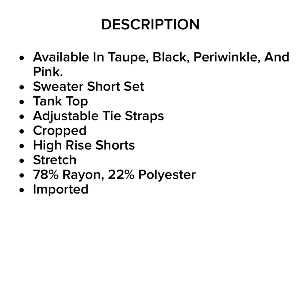 BIN#1 - FASHION NOVA Women’s XSmall Short Set - Picture 4 of 4